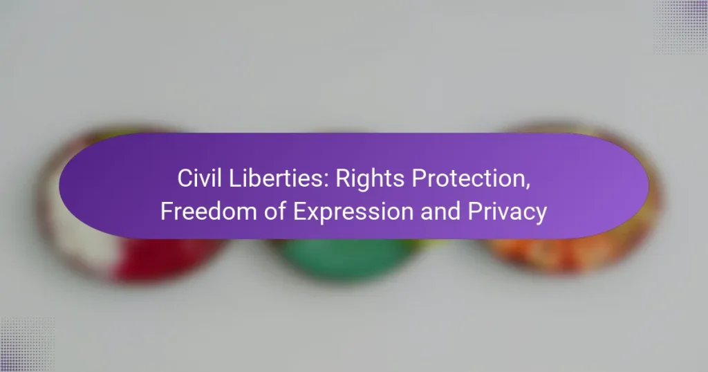Civil Liberties: Rights Protection, Freedom of Expression and Privacy