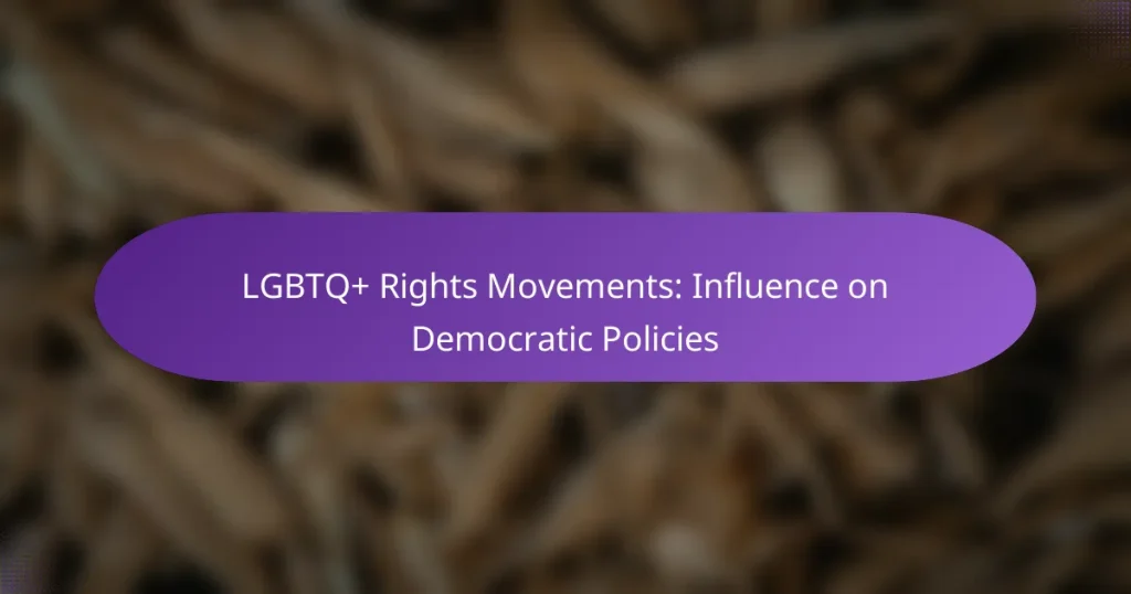 [censured] Rights Movements: Influence on Democratic Policies